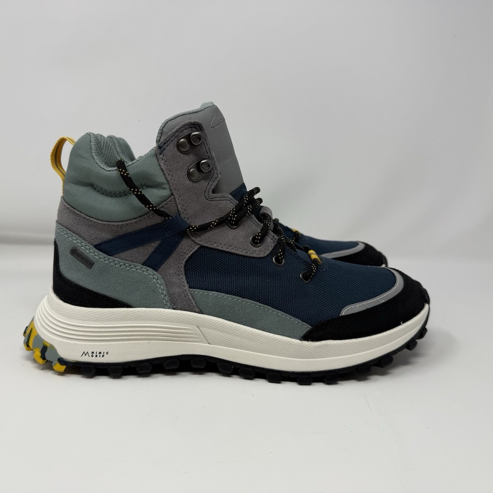 Clarks Womens Atl Trek Sky Gore-Tex Leather Boots Size 8 M lace up goretex